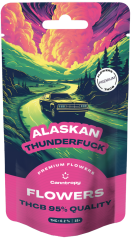 Canntropy THCB Flower Alaskan Thunderfuck, qualidade THCB 95%, 1 g - 100 g