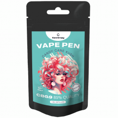 Canntropy CBG9 Wegwerp Vape Pen Candy Cane Kush, CBG9 85% kwaliteit, 1 ml