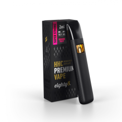 Eighty8 Superstrong HHC Vape Dragon Fruit, 89 % HHC, 10 % THCP, CCELL, 2 ml