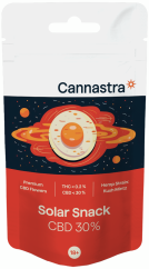 "Cannastra CBD Flowers Solar Snack", CBD 30 %, 1 g - 100 g