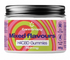 Canntropy H4CBD Fruit Gummies Flavour Mix, 30 τεμάχια x 25 mg, 60 g