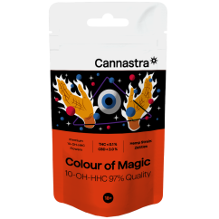 Cannastra 10-OH-HHC Flower Colour of Magic 97 % quality, 1 g - 100 g