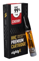 Cartucho Eighty8 HHC Cereza - 99 % HHC, 1 ml