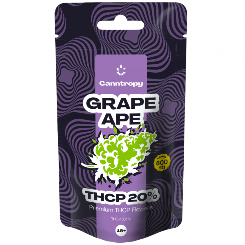 Canntropy THCP Flor Uva Uva, 20 % THCP, 1 g - 100 g