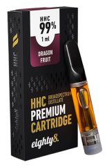 Cartucho Eighty8 HHC Fruta do Dragão - 99 % HHC, 1 ml