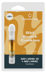 Canntropy HHC Blend padrun tüdrukute skaudiküpsised, 50 % HHC-O, 40 % HHC, 1 ml