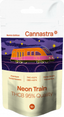 Cannastra THCB Kukka Neon Train, THCB 95 % laatu, 1g - 100 g - 100 g
