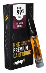 Eighty8 HHC-patruuna Dragon Fruit - 99 % HHC, 1 ml