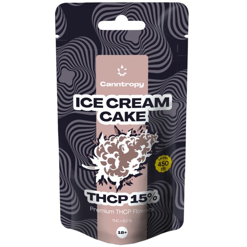 Canntropy THCP Pastel helado de flores, 15% THCP, 1 g - 100 g