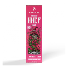 CanaPuff HHCP Prerolls Toux à la fraise 50 %, 2 g
