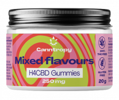 Canntropy H4CBD Fruit Gummies Flavour Mix, 10 pcs x 25 mg, 20 g