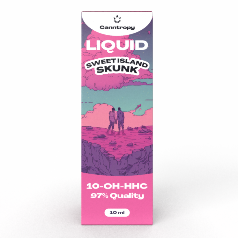 Canntropy 10-OH-HHC šķidrums Sweet Island Skunk, 10-OH-HHC, 97% kvalitātes, 10 ml