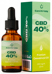 Canntropy CBD Premium kanabinoīdu eļļa - 40 %, 4000 mg, 10 ml