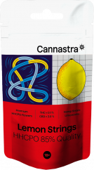 Cannastra HHCPO Flower Lemon Strings, HHCPO 85% calitate, 1g - 100g