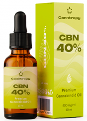 Canntropy CBN Premium kanabinoīdu eļļa - 40 %, 4000 mg, 10 ml