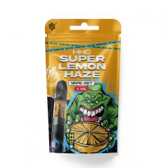 Tschechisches CBD HHC Set Batterie + Kartusche Super Lemon Haze, 94 %, 1 ml