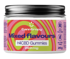 Canntropy H4CBD Fruit Gummies Flavour Mix, 10 buc x 25 mg, 20 g