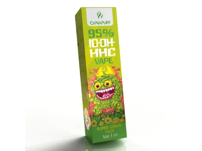 CanaPuff 10-OH-HHC Disposable Vape Pen Super Lemon Haze, 10-OH-HHC 95 %, 1 ml