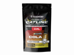Tsjechische CBD HHCPO-cartridge CATline Cola, HHCPO 10 %, 1 ml