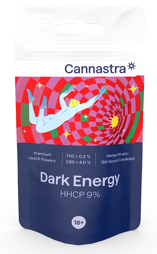 Cannastra HHCP λουλούδι Dark Energy (Girl Scout Cookies) - HHCP 9 %, 1 g - 100 g