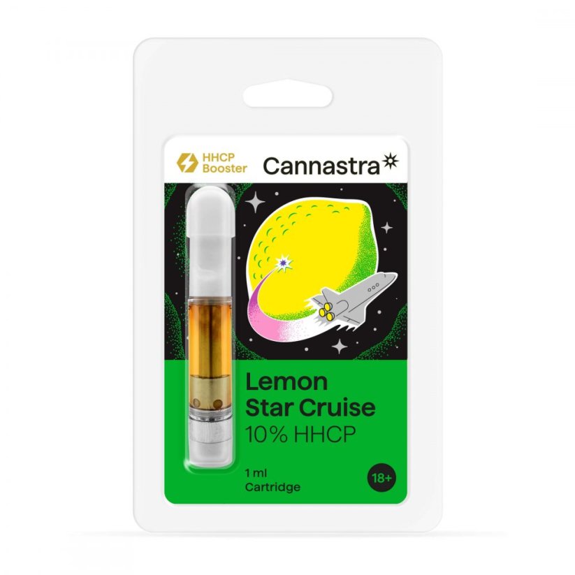 Cannastra HHCP-Patrone Lemon Star Cruise, 10 %, 1 ml