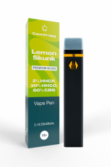 Canntropy HHC-P-O Blend Vape Pen Lemon Skunk, HHC-P 2 %, HHC-O 30 %, CBG 60 %, 1 ml