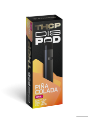 Tjekkisk CBD THCP Vape Pen disPOD Piña Colada 10% THCP, 82% CBG, 2 ml