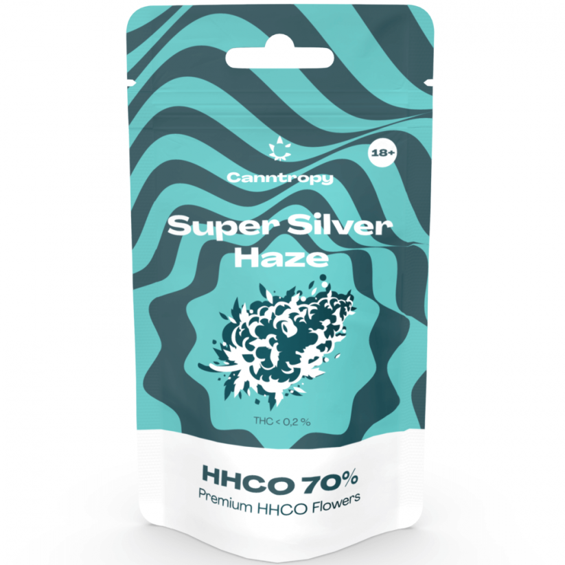 Canntropy HHC-O flor Super Silver Haze 70 %, 1 g - 100 g