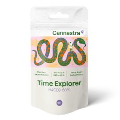Cannastra H4CBD Flower Time Explorer (Durban Vergif) 60%, 1 g - 100 g