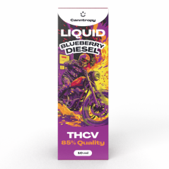 Canntropy THCV Liquid Blueberry Diesel, THCV 85% kvaliteet, 10 ml