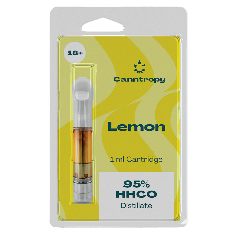 Canntropy HHC-O kartuša Lemon, 95 % HHC-O, 1 ml