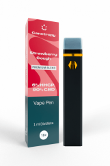 Canntropy Blend Vape Pen Strawberry Cough, HHCP 6%, CBD 90%, 1 ml