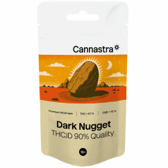 Cannastra THCJD Hash Dark Nugget, THCJD 90% kakovosti, 1g - 100g