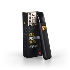 Eighty8 CBD Vape Morango e Banana, 92 % CBD, 2 ml