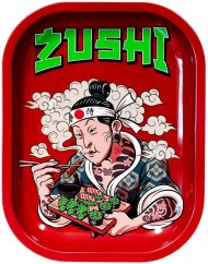Best Buds Zushi metāla rullēšanas paplāte maza, 14x18 cm