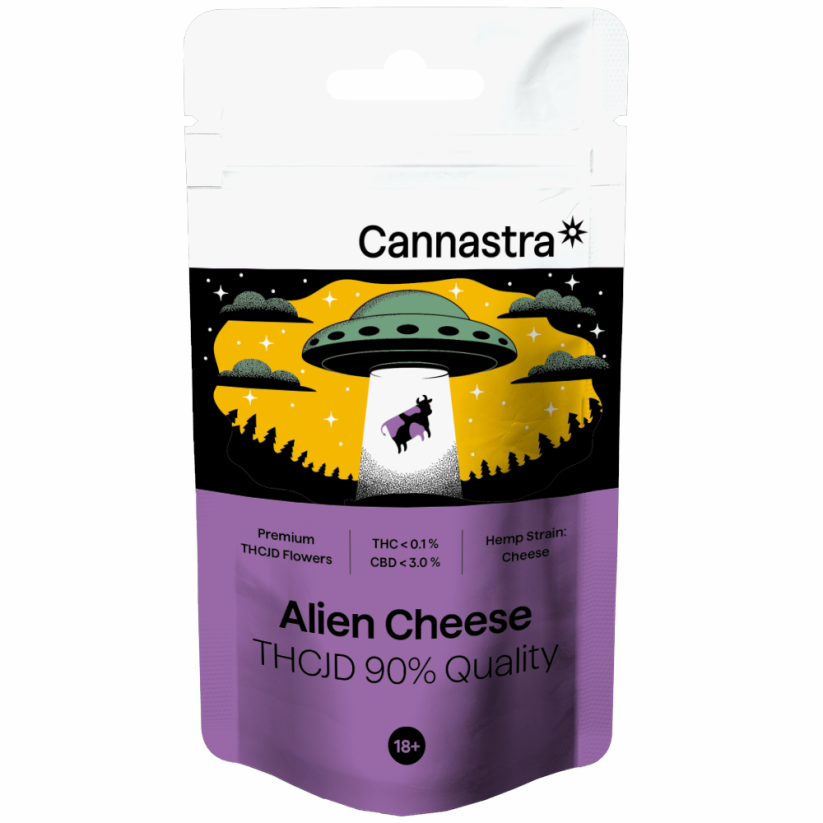 Cannastra THCJD Kukka Alien Cheese, THCJD 90% laatu, 1g - 100 g