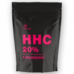 Canalogy HHC blomst Jordbær 20 %, 1g - 100g