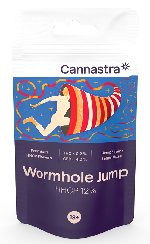 Cannastra HHCP Kvet Wormhole Jump (Lemon Haze) - HHCP 12 %, 1 g - 100 g