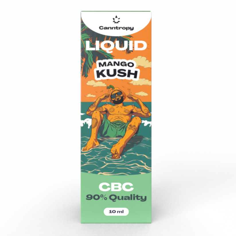 Canntropy CBC Liquid Mango Kush, CBC 90% laatu, 10 ml