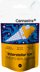 Cannastra THCPO Flower Interstellar Ice, THCPO 90% kvaliteet, 1g - 100 g