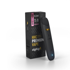 Eighty8 Superstrong HHC Vape Vattenmelon, 89 % HHC, 10 % THCP, CCELL, 0,5 ml