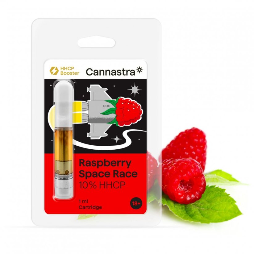Cannastra HHCP Cartridge Raspberry Space Race, 10%, 1 ml