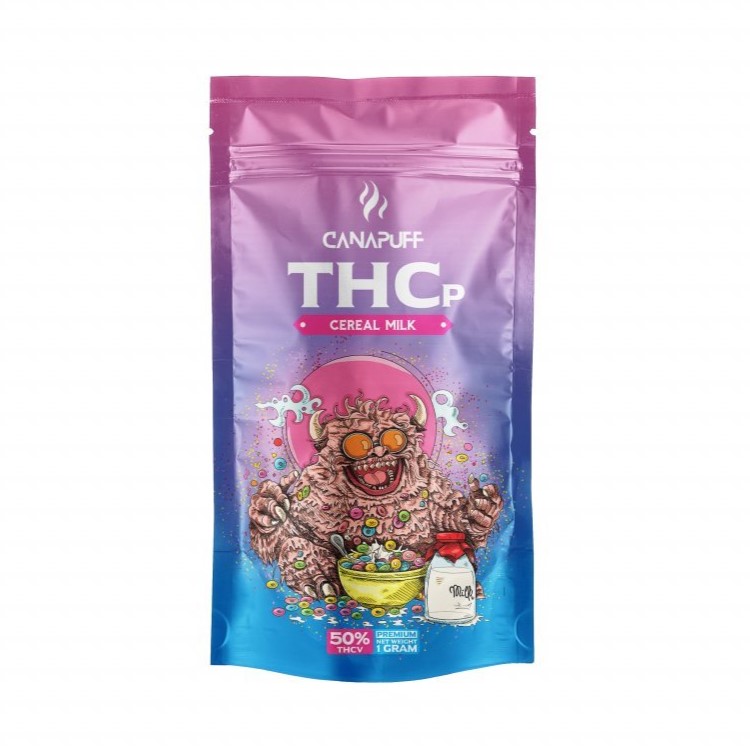 "CanaPuff" THCp gėlė ŽEMĖS PIENAS, 50 % THCp, 1 g - 5 g