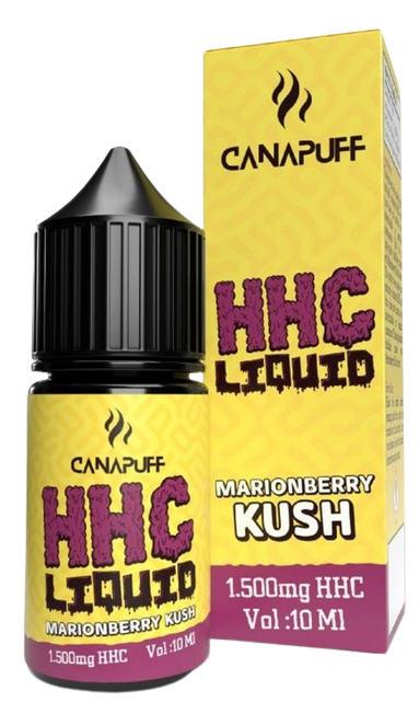 CanaPuff HHC Liquid Marionberry Kush, 1500 mg, 10 ml