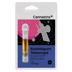 Cannastra 10-OH-HHCP Cartridge Bubblegum Telescope, 10-OH-HHCP 94% ποιότητα, 1 ml