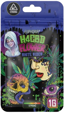 Euphoria H4CBD Цветя Бяла вдовица, H4CBD 25 %, 1 g