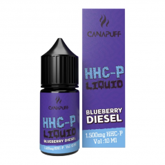 CanaPuff HHCP Líquido Arándano Diesel, 1500 mg, 10 ml