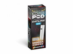 Čehijas CBD HHCPO CATline Vape Pen disPOD Mocca Coffee, 10 % HHCPO, 1 ml