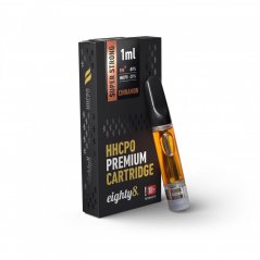 "Eighty8 HHCPO" kasetė "Super Strong Premium Cinnamon", 20 % HHCPO, 1 ml