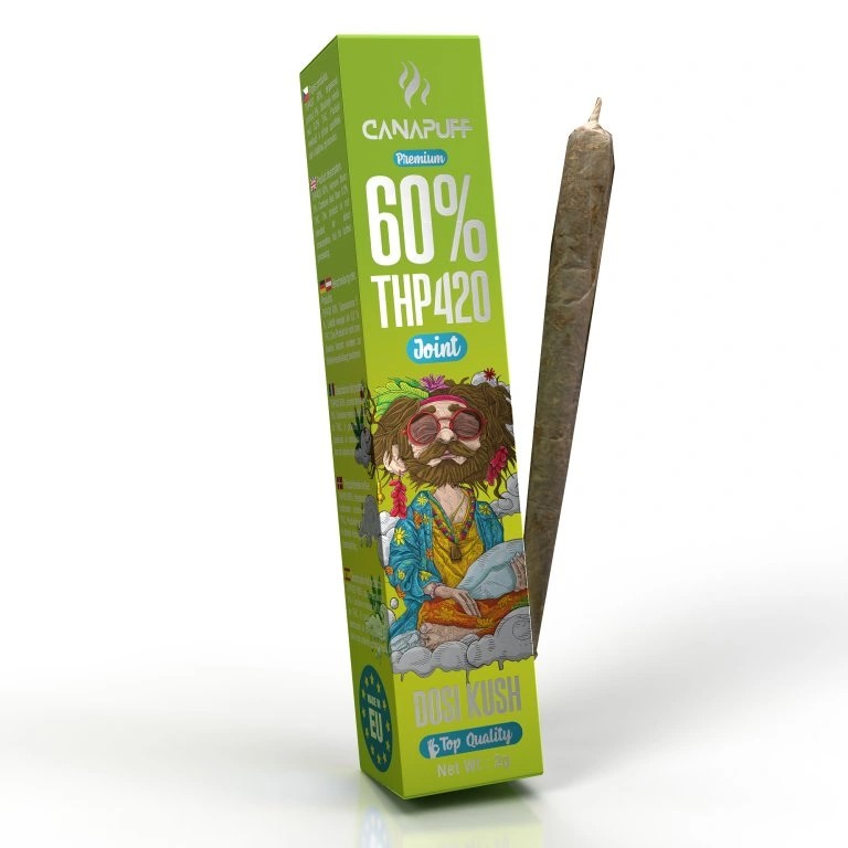 CanaPuff THP420 Preroll Dosi Kush, THP420 60 %, 2 g